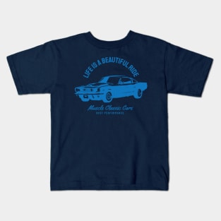 Life is a beautiful Ride Kids T-Shirt